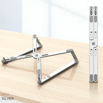 Aluminum Alloy Foldable Metal Portable Laptop Stand for iOS suporte notebook macbook mac mini laptop holder ordinateur portable 
Aluminum Alloy Foldable Metal Portable Laptop Stand for iOS suporte notebook macbook mac mini laptop holder ordinateur portable