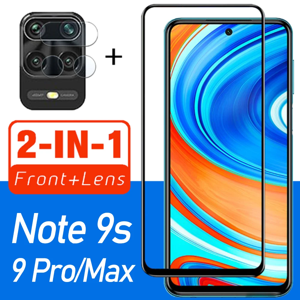 Защитное стекло для Φ 9 s pro max защита экрана с объективом камеры xiaomi readmi note9 9pro