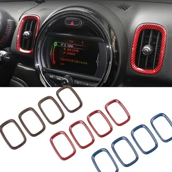 4pcs Carbon Fiber Auto Car Dashboard Center Console Air Vent Outlet Trim Cover Sticker for Mini Cooper Countryman F60 Styling
4pcs Carbon Fiber Auto Car Dashboard Center Console Air Vent Outlet Trim Cover Sticker for Mini Cooper Countryman F60 Styling