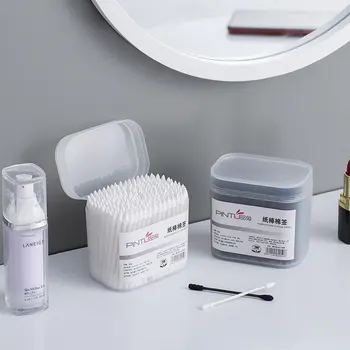 200Pcs Cotton Swabs Paper Handle Double Head Swab Ear Cleaning Health Cotton Tipped Applicator Stick Multi-functional Tool U3 
200Pcs Cotton Swabs Paper Handle Double Head Swab Ear Cleaning Health Cotton Tipped Applicator Stick Multi-functional Tool U3