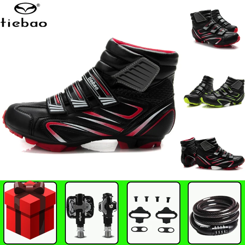 TIEBAO Winter Cycling Shoes sapatilha ciclismo mtb add SPD Pedal cleat set Pro Men sneakers Mountain Bike Riding Bicycle Shoes
TIEBAO Winter Cycling Shoes sapatilha ciclismo mtb add SPD Pedal cleat set Pro Men sneakers Mountain Bike Riding Bicycle Shoes