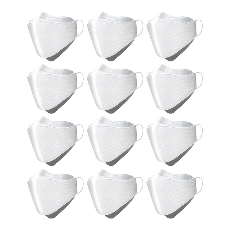 RISE-12 Pcs KF94 Protection Mask Disposable Breath Mouth Guard Face Masks 4 Ply Filtration Mask
RISE-12 Pcs KF94 Protection Mask Disposable Breath Mouth Guard Face Masks 4 Ply Filtration Mask