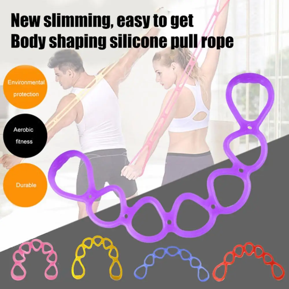 5 Colors Training Fitness Resistance Bands Silicone Bands Arms Chest Training Loop Figure 8 Tension Bands Home Fitness Equipment
5 Colors Training Fitness Resistance Bands Silicone Bands Arms Chest Training Loop Figure 8 Tension Bands Home Fitness Equipment