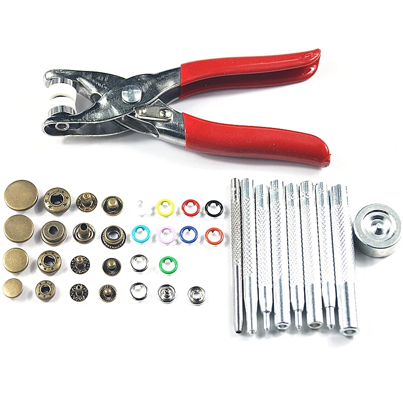 100Sets 10 Colors Metal Sewing Buttons Press Studs Sewing Craft Fastener Snap Pliers Craft Tool Buttons for Clothes
100Sets 10 Colors Metal Sewing Buttons Press Studs Sewing Craft Fastener Snap Pliers Craft Tool Buttons for Clothes