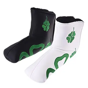 Faux Leather Clover Heart Pattern Golf Blade Putter Club Head Cover Protector Golf Blade Putter Club Head Cover Protector
Faux Leather Clover Heart Pattern Golf Blade Putter Club Head Cover Protector Golf Blade Putter Club Head Cover Protector