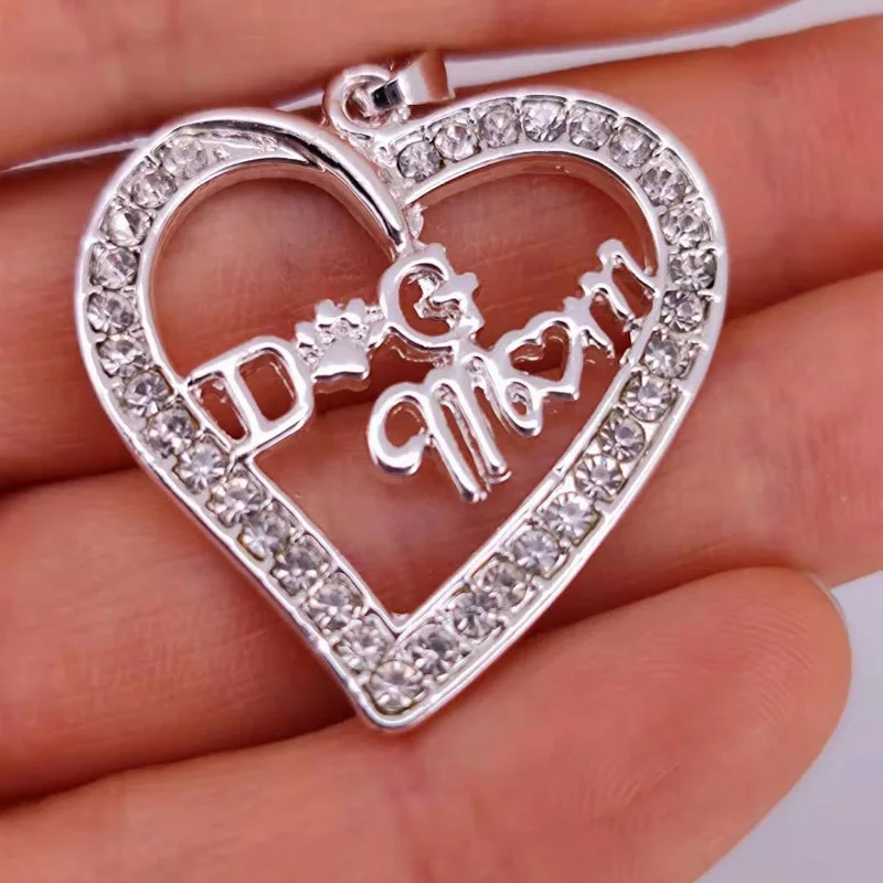 50 pcs dog heart pendant charm two colors dog charms gift for women man Accessories
50 pcs dog heart pendant charm two colors dog charms gift for women man Accessories