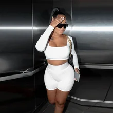 2022 Spring Women Biker Two Piece Set Slim Sportsuit Matching Set Has Stretch Clothes For Women Outfit
2022 Spring Women Biker Two Piece Set Slim Sportsuit Matching Set Has Stretch Clothes For Women Outfit
