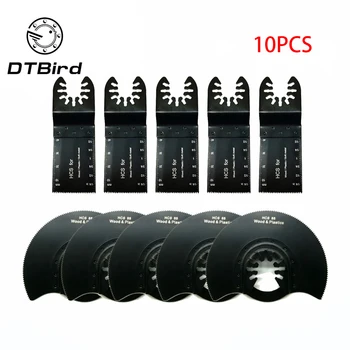 10Pcs Multitool Saw Blade Oscillating Blade Multi Tool Circular Saw Blades For Renovator For Fein Multimaster Wood Cutting Kit
10Pcs Multitool Saw Blade Oscillating Blade Multi Tool Circular Saw Blades For Renovator For Fein Multimaster Wood Cutting Kit