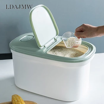 Moisture-proof Insect-proof Plastic Rice Organizer Box Kitchen Food Large-capacity Storage Box Outdoor Portable Picnic Supplies
Moisture-proof Insect-proof Plastic Rice Organizer Box Kitchen Food Large-capacity Storage Box Outdoor Portable Picnic Supplies