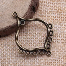 4pcs Diy Earrings Jewelry Accessories 37x31mm Hollow Porous Earring Connector Zinc Alloy Antique Bronze Color
4pcs Diy Earrings Jewelry Accessories 37x31mm Hollow Porous Earring Connector Zinc Alloy Antique Bronze Color