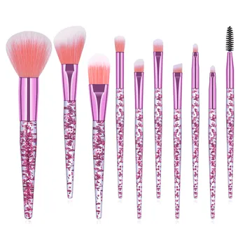 10 Pcs Make Up Tools Makeup Brushes Set Professional Make Up Brushes Set Crystal Face Powder Makeup Brushes Pink Makeup Brush ki
10 Pcs Make Up Tools Makeup Brushes Set Professional Make Up Brushes Set Crystal Face Powder Makeup Brushes Pink Makeup Brush ki