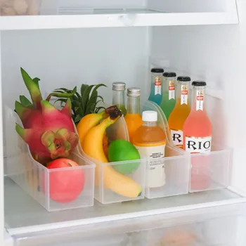 Storage Box Multifunctional Transparent Desktop Storage Box Refrigerator Container Bathroom Finishing Storage Box
Storage Box Multifunctional Transparent Desktop Storage Box Refrigerator Container Bathroom Finishing Storage Box