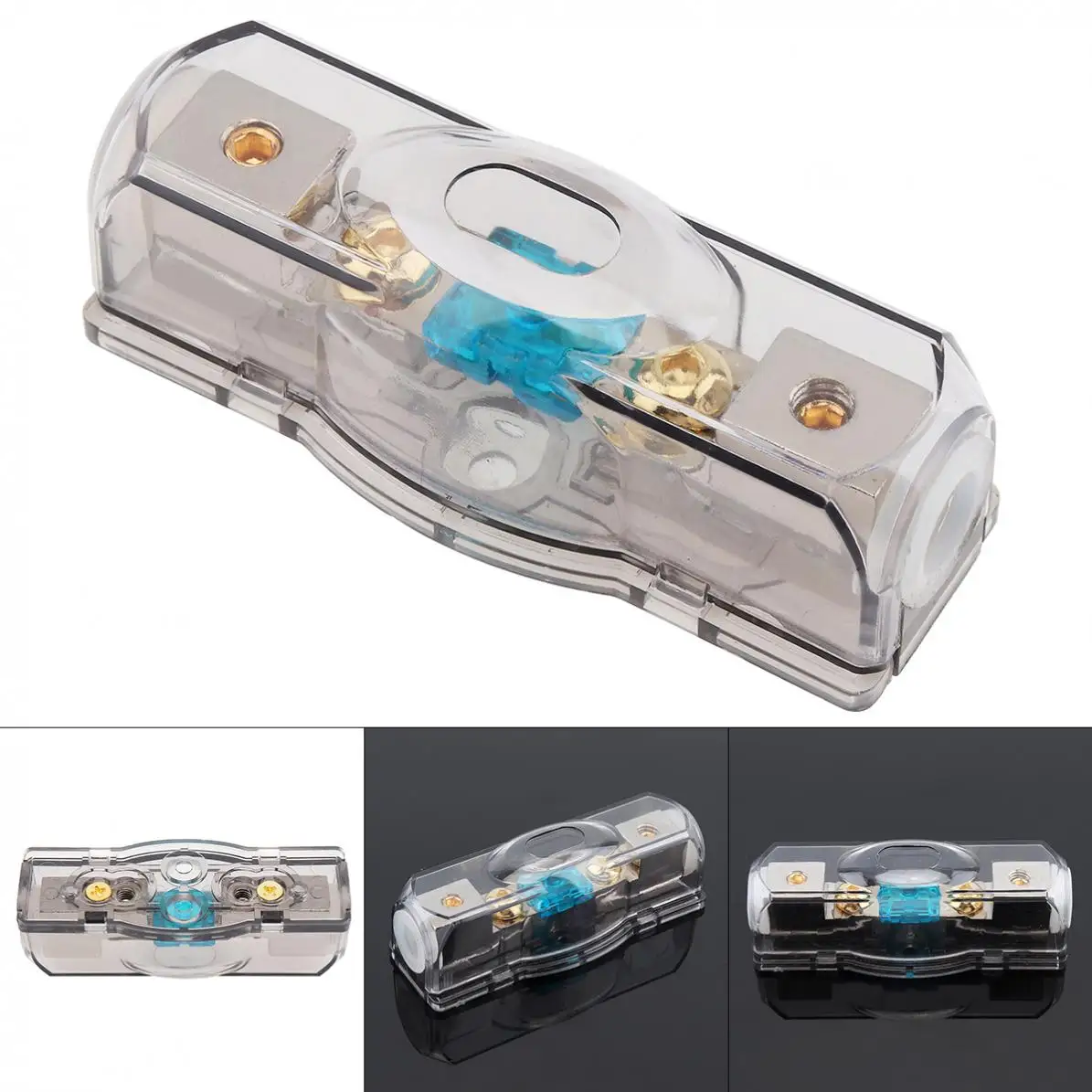 Universal 60A 1 In 1 Way Copper Plated Car Stereo Audio Power Fuse Holder for Car Boat and Other Vehicles Audio New
Universal 60A 1 In 1 Way Copper Plated Car Stereo Audio Power Fuse Holder for Car Boat and Other Vehicles Audio New