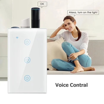 Enduring WIFI Smart Switch US Plug Excellent Craftsmanship Well Home Tuya APP Remote Control Wall Light Switch
Enduring WIFI Smart Switch US Plug Excellent Craftsmanship Well Home Tuya APP Remote Control Wall Light Switch