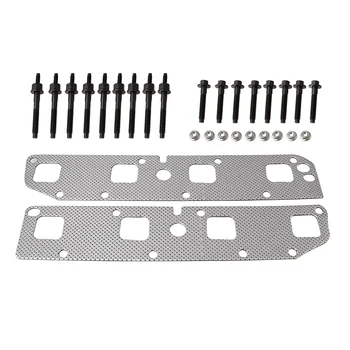 Exhaust Manifold Gasket Bolts Stud Complete Repair Kit Fit For Chrysler Aspen V8 5.7 L2007-08, 300 V8 5.7L 2005-08 
Exhaust Manifold Gasket Bolts Stud Complete Repair Kit Fit For Chrysler Aspen V8 5.7 L2007-08, 300 V8 5.7L 2005-08