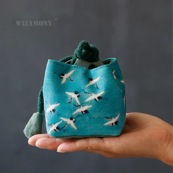 WIZAMONY Sample Cup and pot Cloth bag cotton and linen Tea Cozies Storage Bags Thicken with Soft Nap Hop-pocket Cloth Bag
WIZAMONY Sample Cup and pot Cloth bag cotton and linen Tea Cozies Storage Bags Thicken with Soft Nap Hop-pocket Cloth Bag