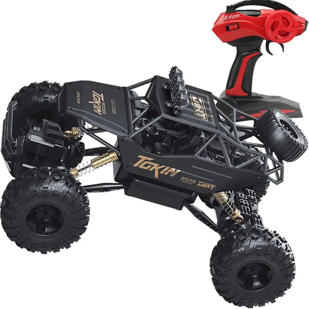 1:12 2.4GHz 4WD RC Car Off-Road Buggy Alloy Material High Speed RC Climbing Car Remote Control Toys Gift for Kids
1:12 2.4GHz 4WD RC Car Off-Road Buggy Alloy Material High Speed RC Climbing Car Remote Control Toys Gift for Kids