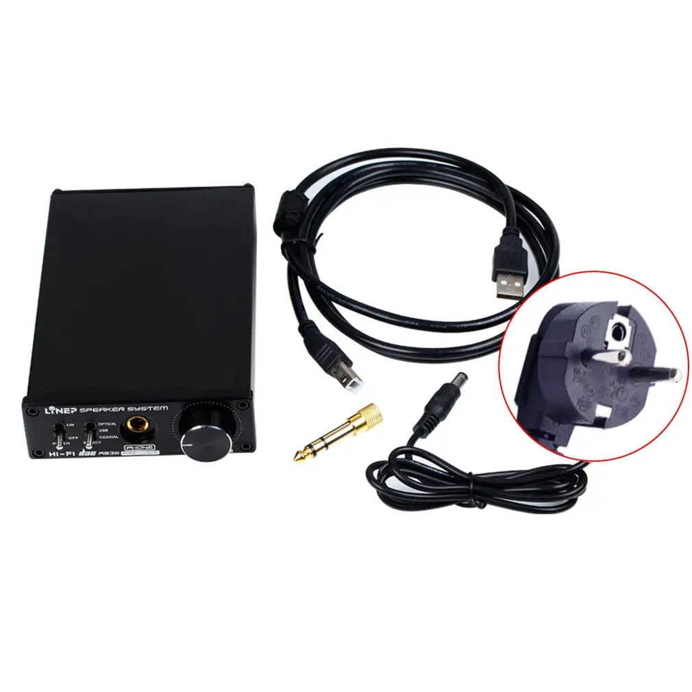 Headphone Amplifier DAC Decoder A936 Audio Dac Decoder Fever Hifi One Machine Usb Sound Card Fiber Coaxial Amp
Headphone Amplifier DAC Decoder A936 Audio Dac Decoder Fever Hifi One Machine Usb Sound Card Fiber Coaxial Amp