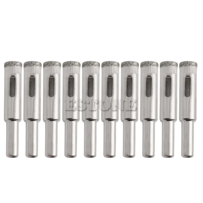 10Pcs 10 mm forage diamant base Coated Bits Scie Carreaux verre Céramique Marbre
10Pcs 10 mm forage diamant base Coated Bits Scie Carreaux verre Céramique Marbre