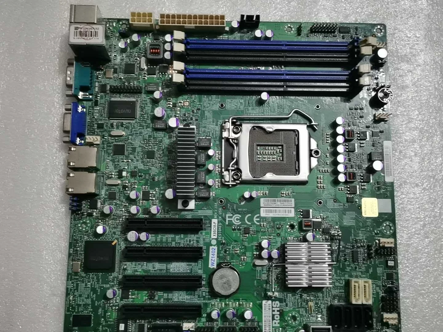 Серверная материнская плата рабочей станции для Supermicro X9SCM-F REV1.11A | Компьютеры и