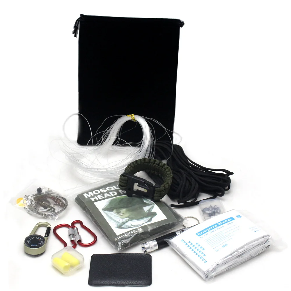 Hot Sales New Style Survival Kit Multi-functional Survival Bracelets Umbrella Rope Emergency First Aid Tool Box
Hot Sales New Style Survival Kit Multi-functional Survival Bracelets Umbrella Rope Emergency First Aid Tool Box