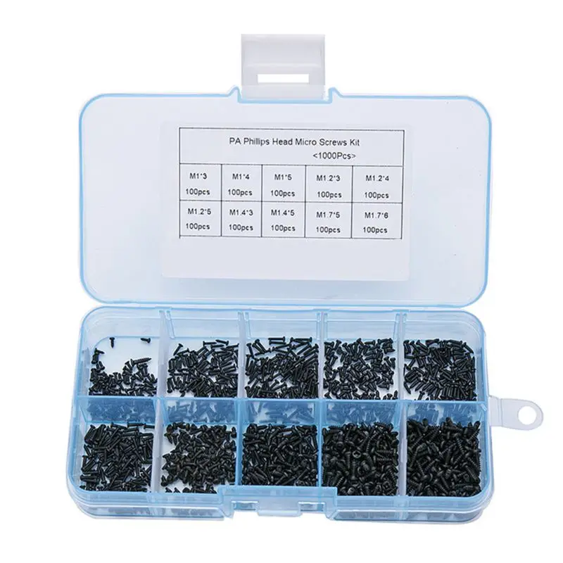 Phillips Head Micro Screws Round Head Self-Tapping Electronic Mini Screws