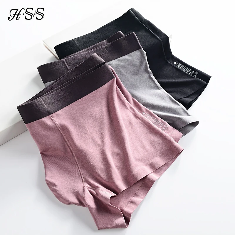 HSS Brand 3 шт. Мужское Белье трусы мужские Чистый цвет Высокое качество короткие