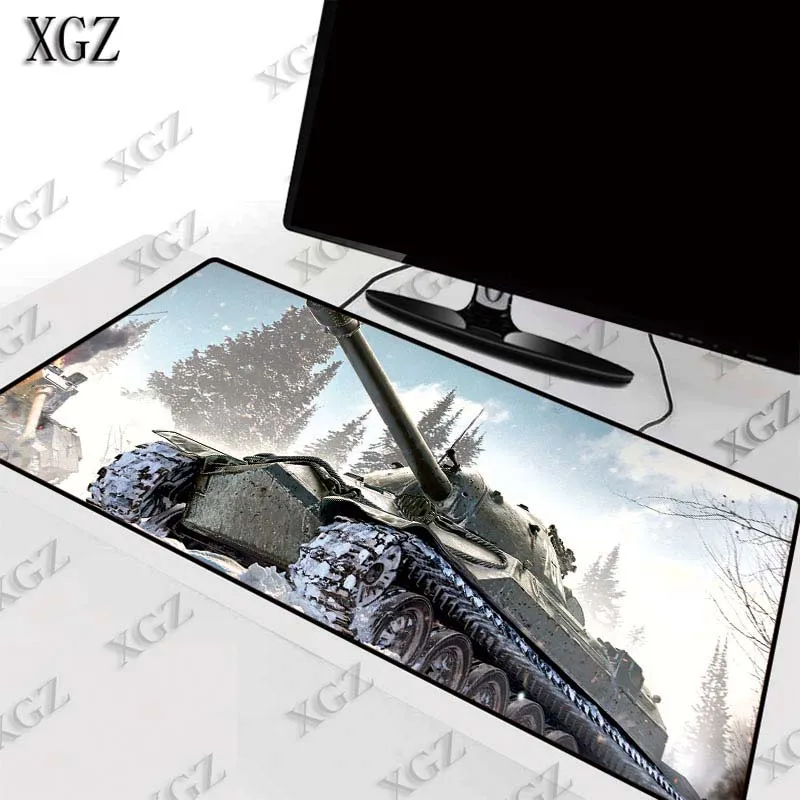 XGZ World of Tanks Speed Mouse Pad Lock Edge pads Best Gaming Gamer Large Personalized Keyboard Mause To Game | Компьютеры и офис