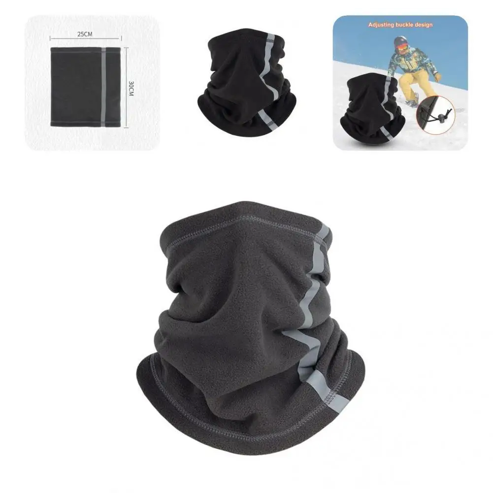 Neck Warmer Gaiter Adjustable Buckle Cycling Neck Scarf Comfortable Cold-proof Reflective Strip Neck Gear for Hiking
Neck Warmer Gaiter Adjustable Buckle Cycling Neck Scarf Comfortable Cold-proof Reflective Strip Neck Gear for Hiking