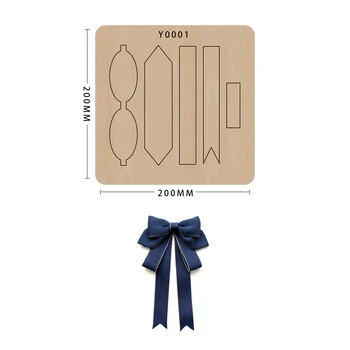 bow cutting dies scrapbooking DIY handmade crafts making decor supplies dies template Suitable for common die-cutting machines
