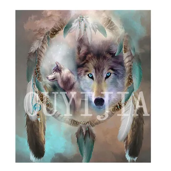 5D DIY Diamond Painting Dream Catcher - Wolf Full Square Round Rhinestone Embroidery Cross Stitch Craft Home Decoration
5D DIY Diamond Painting Dream Catcher - Wolf Full Square Round Rhinestone Embroidery Cross Stitch Craft Home Decoration