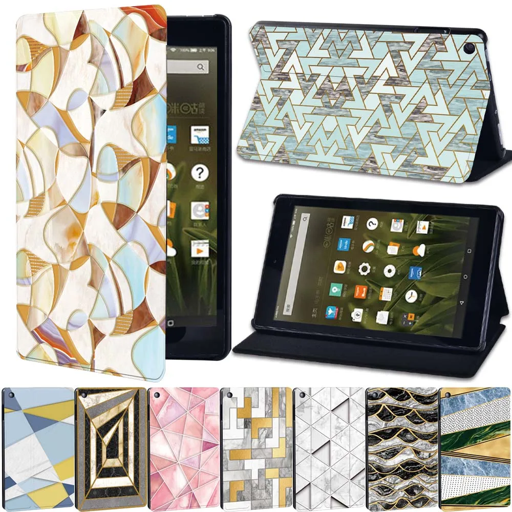 For Amazon Fire 7 (5th 7th 9th Generation)/HD 8(6th 7th 8th Gen)/HD 10(5th 7th 9th Gen)-Geometry Leather Stand Tablet Cover Case
For Amazon Fire 7 (5th 7th 9th Generation)/HD 8(6th 7th 8th Gen)/HD 10(5th 7th 9th Gen)-Geometry Leather Stand Tablet Cover Case