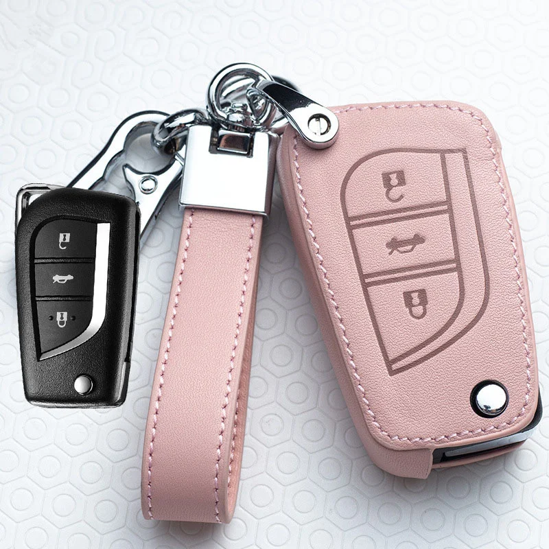 Leather Car Key Cover Case For Toyota Prius Camry Corolla C-HR CHR RAV4 Prado Auris Avensis Land Cruiser 200 Prado Crown Revo
Leather Car Key Cover Case For Toyota Prius Camry Corolla C-HR CHR RAV4 Prado Auris Avensis Land Cruiser 200 Prado Crown Revo