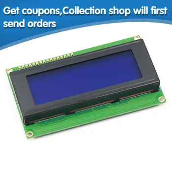 Blue Serial IIC/I2C/TWI 4X20 2004 204 Character LCD LCD with backlight module
Blue Serial IIC/I2C/TWI 4X20 2004 204 Character LCD LCD with backlight module