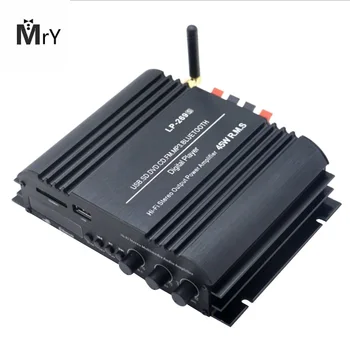 Lepy LP - 269S HiFi Bluetooth Car Power Amplifier 2-channel Stereo Music Player Audio Support SD USB FM EU PLUG
Lepy LP - 269S HiFi Bluetooth Car Power Amplifier 2-channel Stereo Music Player Audio Support SD USB FM EU PLUG