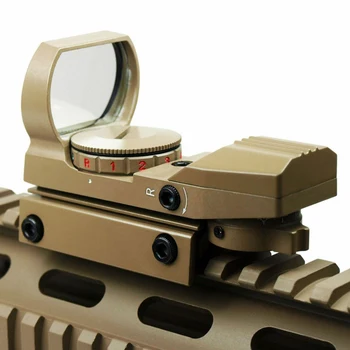 Red Green Dot Sight Riflescope Hunting HD101 RD with Free 20mm Mount Rails Tactical Optics Scope for Airsoft Air Gun(Black)
Red Green Dot Sight Riflescope Hunting HD101 RD with Free 20mm Mount Rails Tactical Optics Scope for Airsoft Air Gun(Black)