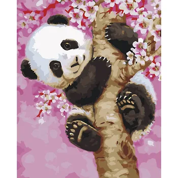 Lovely Panda DIY Oil Painting Frameless By Numbers Wall Art Picture Canvas Propylene Painting Wedding Decoration Drop Shipping
Lovely Panda DIY Oil Painting Frameless By Numbers Wall Art Picture Canvas Propylene Painting Wedding Decoration Drop Shipping