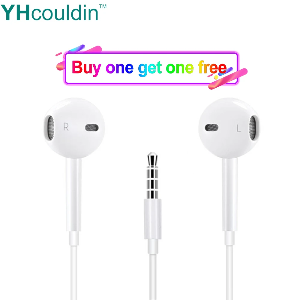 Wired Earphone Universal 3.5mm In-Ear Super Bass Earphones With Volume Control Microphone For Iphone Android Mp3
Wired Earphone Universal 3.5mm In-Ear Super Bass Earphones With Volume Control Microphone For Iphone Android Mp3