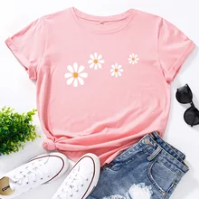 Beautiful Flower Printed Cotton T Shirt Women Graphic T-shirt Casual Tops Tee Cute O Neck Short Sleeve TshirtFemale Pink Tshirts
Beautiful Flower Printed Cotton T Shirt Women Graphic T-shirt Casual Tops Tee Cute O Neck Short Sleeve TshirtFemale Pink Tshirts