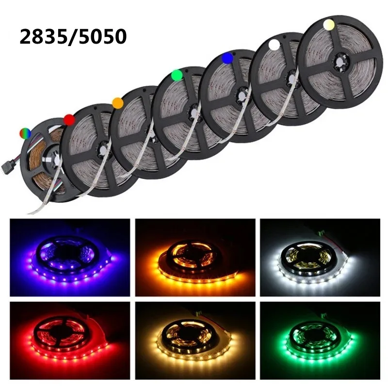 5M 1roll LED Strip 5050 RED BULE GREEN RGB White Lights 12V Waterproof 5M 300LED Blue Warm White LED Tape Lights Flexible
5M 1roll LED Strip 5050 RED BULE GREEN RGB White Lights 12V Waterproof 5M 300LED Blue Warm White LED Tape Lights Flexible