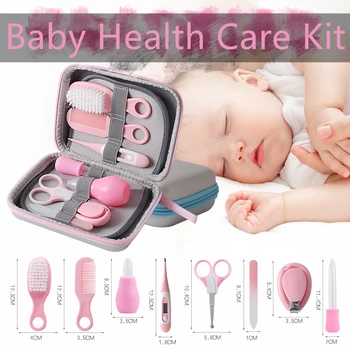 8Pcs/Set Baby Health Care Kit, Newborn Kid Care, 8in1, baby thermometer,nail scissors,nail clippers for baby 
8Pcs/Set Baby Health Care Kit, Newborn Kid Care, 8in1, baby thermometer,nail scissors,nail clippers for baby