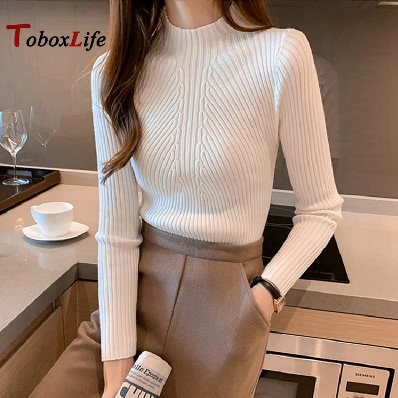 Toboxlife Winter Sweater Women Pullovers Tops Long Sleeve Autumn Female Sweaters For Woman Pullovers Elegant Clothing 2020
Toboxlife Winter Sweater Women Pullovers Tops Long Sleeve Autumn Female Sweaters For Woman Pullovers Elegant Clothing 2020