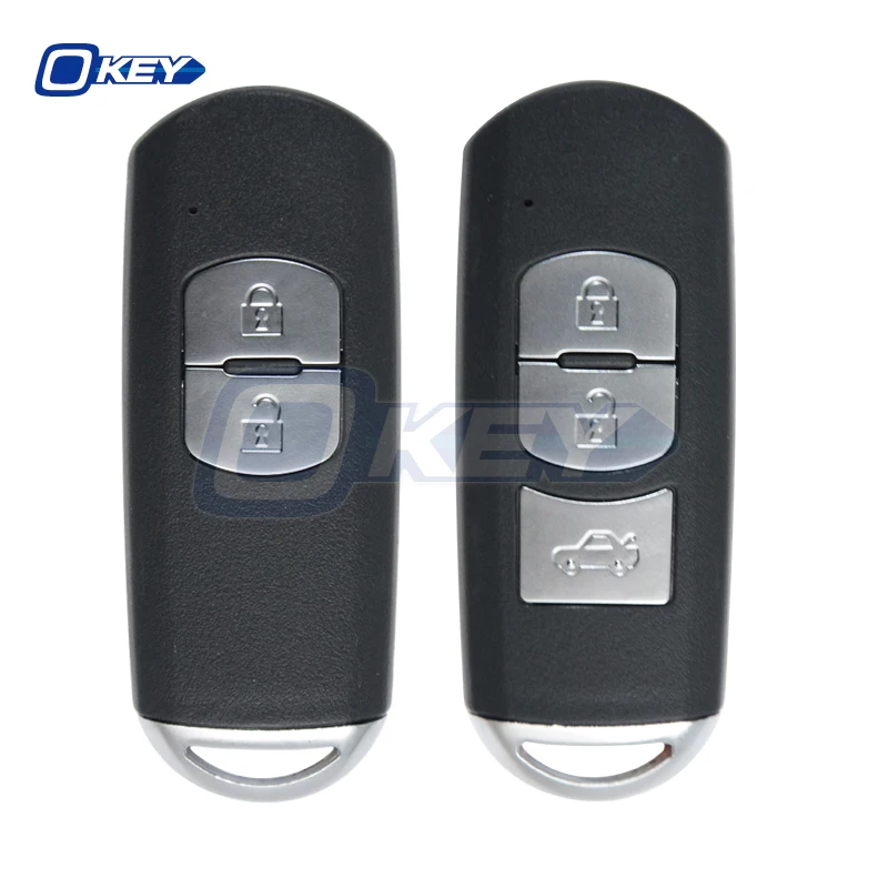 Okey New Model 433Mhz HITAG-PRO PCF7953 ID49 2/3 Buttons Smart Key Car Remote Control for MAZDA CX-3 Axela CX-5 Atenza SKE13E-01
Okey New Model 433Mhz HITAG-PRO PCF7953 ID49 2/3 Buttons Smart Key Car Remote Control for MAZDA CX-3 Axela CX-5 Atenza SKE13E-01