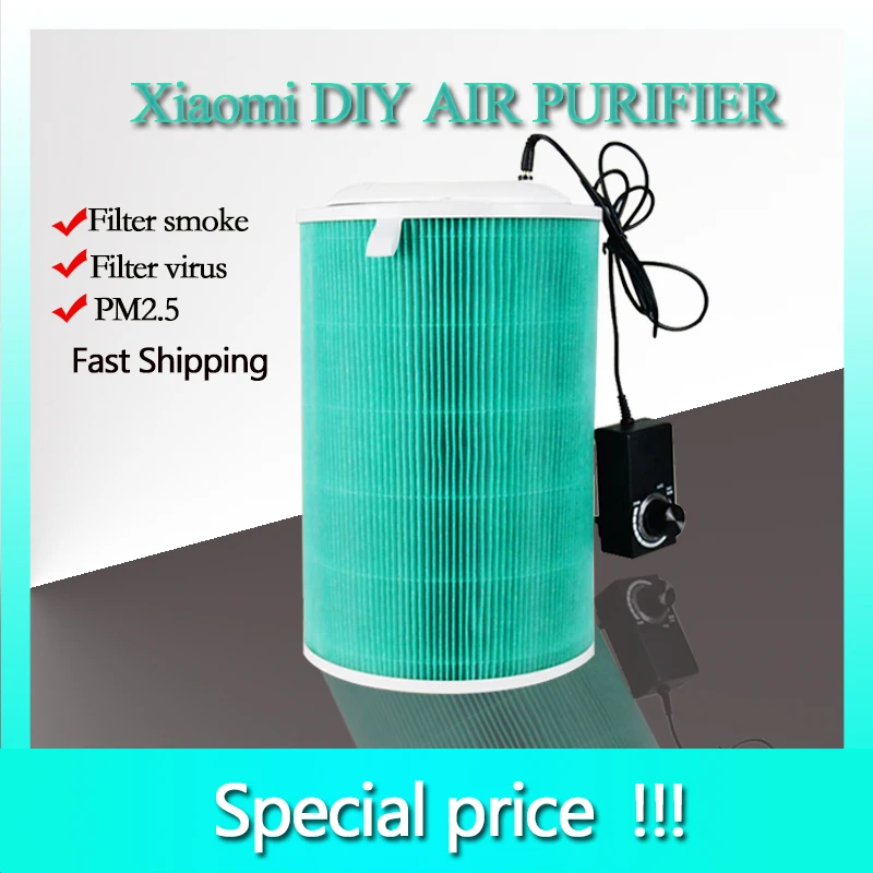 Air Cleaner DIY Air Purifier home HEPA Filter Remove PM2.5 virus Smoke Dust Formaldehyde Deodorization DIY Air Purifier Filter
Air Cleaner DIY Air Purifier home HEPA Filter Remove PM2.5 virus Smoke Dust Formaldehyde Deodorization DIY Air Purifier Filter