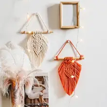 2 Colors Beautiful Cotton Ornaments Leaf Tapestry Cotton Macrame Wall Hanging Room Decor for Wall
2 Colors Beautiful Cotton Ornaments Leaf Tapestry Cotton Macrame Wall Hanging Room Decor for Wall