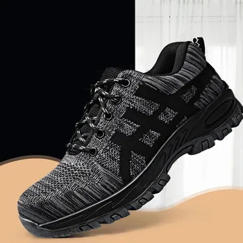 High Quality Steel Toe Safety Shoes Mens Work Safety Shoes Women Breathable Air Mesh Work Shoes Plus Size 37-47 Rubber Non-slip
High Quality Steel Toe Safety Shoes Mens Work Safety Shoes Women Breathable Air Mesh Work Shoes Plus Size 37-47 Rubber Non-slip