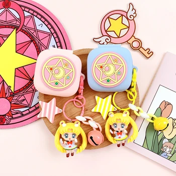 Cute Sweet Girl Silicone Case for OPPO Enco W51 Case Biuetooth Earphone Protective Cover Shockproof Portable Keyring Decoration
Cute Sweet Girl Silicone Case for OPPO Enco W51 Case Biuetooth Earphone Protective Cover Shockproof Portable Keyring Decoration
