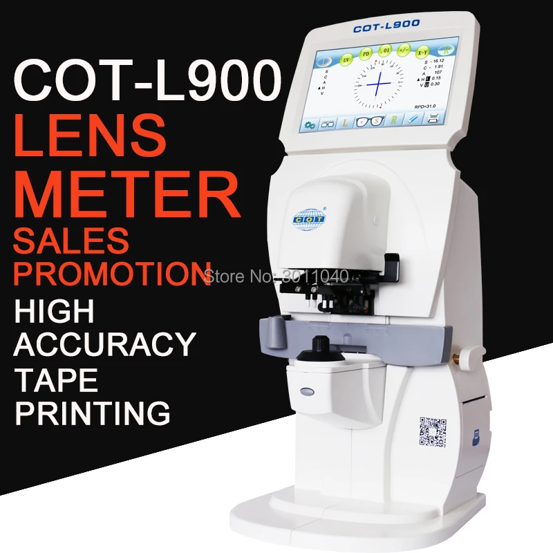 COT-L900 автоматический линзметр цифровой оптический focimeter автоматическая