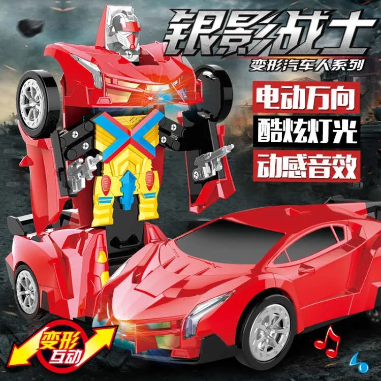 New Style Electric Transformation Car Automatic Universal Car Transformation Bumblebee Robot Boy Toys with Light And Sound
New Style Electric Transformation Car Automatic Universal Car Transformation Bumblebee Robot Boy Toys with Light And Sound