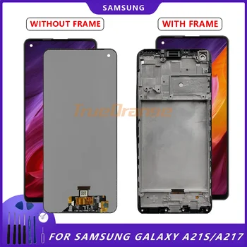 6.5"Original LCD For Samsung Galaxy A21s A217 LCD with frame Touch Screen Digitizer LCD For Samsung A21s LCD SM-A217F/DS Display
6.5"Original LCD For Samsung Galaxy A21s A217 LCD with frame Touch Screen Digitizer LCD For Samsung A21s LCD SM-A217F/DS Display